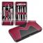 Bonvatt Nail art brush 9 pcs manicure set men grooming set