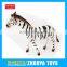 Plastic animal model figurines zebra toys