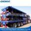 LOW PRICE hot sale flatbed car trailer, farm trailer tractor, 3 axle farm trailer tractor tipper trailer