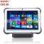 IP65 10.1 inch rugged Win10 Intel Tablet with barcode scanner NFC 4G