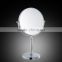 High quality metal electric magnifying desktop makeup mirror, double sides cosmetic mirror