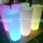 High quality PE LED round flower pot/PE led bucket /LED cooler for outdoor/wedding decor/bar/nightclub