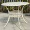 White casting aluminum for patio furniture outdoor furniture