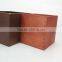factory manufacture without cover square wooden storage box
