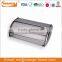 unique stainless steel square metal bread box
