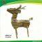 standing christmas wooden deer decoration