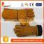 DDSAFETY Wholesale Yellow Cow Split Leather Welding Gloves