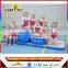 DWF wholesale inflatable jumping air tumble track tumble track inflatable air mat for gymnastics trampoline mat for sale
