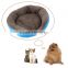 Newly Design Soft Fleece Warm Dog Bed House Plush Nest Mat Pad For Pets Puppy Cats