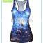 woman full printing tank top wholesale