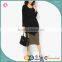 Custom Wholesale Elegant Woman Long Jacket Black Parka Women Winter Coats Latest Apparel