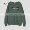 High quality woman printing hoodies xxxxl hoodies custom pullover sweatshirt
