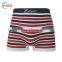 HSZ-0013 MENS Boxer Shorts With Colorful Stripes Swim Flat Briefs Handsome for Man