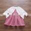 Dresses summer baby vest skirt thin section child plaid small fresh princess dress
