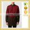 mans extra long plaid dyed shirts latest design