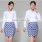 OEM Supply Woman Airplane Stewardess Uniform Airline Stewardess Skirts