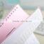 A6/64K,A5/25K,B5/18K PP cover notebook cheap customizable wire-o binding writing notebook