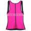 2015 Walson colorful high quality Sport latex girdle waist trainer cincher high quality vest thick shoulder girdle for women