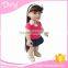 Safety material children girl dolls accessories toy clothes skirt dress