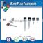 Taiwan #12-14 x 2" Hex - Unslotted Hex Washer Head Epoxy #3 410 Stainless Steel Bonded Sealing Washer Self-Drilling Screw