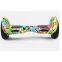 36V 700W skate board 10inch 2 wheel self balance electric standing scooter with LED light