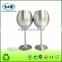China custom Oem logo unbreakable fluted wine glasses