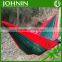 outdoor rest use high quality factory directly sales cheap price polyester single camping hammock