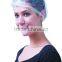 Surgical disposable nonwoven nurse cap/mob cap/clip cap
