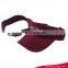 Wholesales New Fashion Foldable Cheap Wine Red Adults Visor Sun Hat