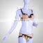 China Wholesale Lace High Cut Silk Ladies Panty