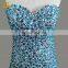 Hot Sale Sweetheart Neckline Slit Nude Chiffon Beaded Suzhou Prom Dress 2017