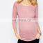 New fashion custom maternity hogh quality clothes oem serivce lady nursing top