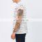 guys stripe print 95% cotton 5% elastane t shirt