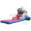 Water slide used double lane outdoor playground