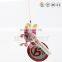 Plush keychain dinosaur pink toy