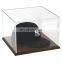 Customized Square LED light Clear Acrylic Display Box Case For Toy / Scale Model Car / Plane