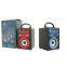 Hot Dual 3inch Indoor Karaoke Player Use Super Bass Good Voice Wireless With Microphone Function TF card  and USB