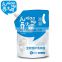 Bagged phosphorus-free low foaming detergent