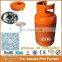 EXPORT NIGERIA KENYA TANZANIA GHANA PORTABLE BUTANE 12.5KG LPG GAS CYLINDER, LPG CYLINDER WITH CAMPING BURNER STOVE FOR COOKING