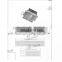 Engine computer board ECU plug 96 PIN 58 PIN DCM3.2 for JMC Kaiyun Kairui Delphi