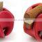 Low price multifunctional dog chew rubber food leaking/ dispensing toy for pet biting/ teeth cleaning