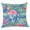 Factory Directly Floral Throw Pillow Case Cover Digital Printing