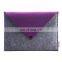 Portable A4 Felt File Folder felt Document Bag