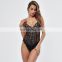 Summer new hot-selling lace flower stitching sexy one-piece suit fashion women women bodysuit sexy lingerie
