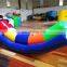 Factory price high quality colorful inflatable single line seesaw/inflatable floating water toys