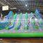 Customized 0.9mm PVC tarpaulin inflatable slide used on water on sale