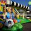 inflatable football slide