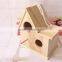 Wooden bird houses outdoor