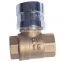 Brass Lockable Ball Valve With Magnetic Handle