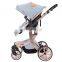 Eazy Foldable Light Weigh  High Landscape 2-in-1 Baby Stroller Parts/Baby Carrier Trolley